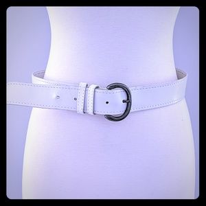 Vintage Women's White Belt